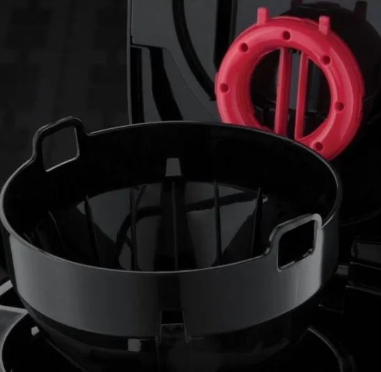 Кавоварка Russell Hobbs пластикова 35,2х23,7х21,2 см чорна срібляста