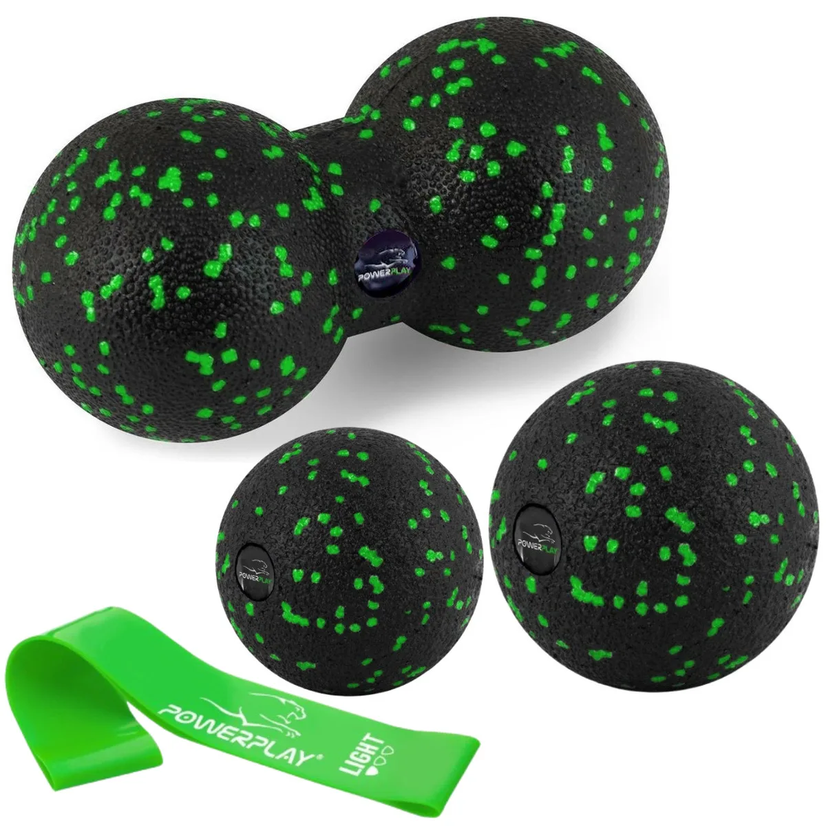 Набір масажних м'ячів Active Point EPP 3 шт 80 100 160 мм Зелений