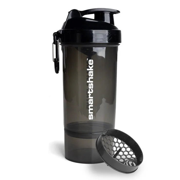 Шейкер спортивний SmartShake пластик 800 мл чорний