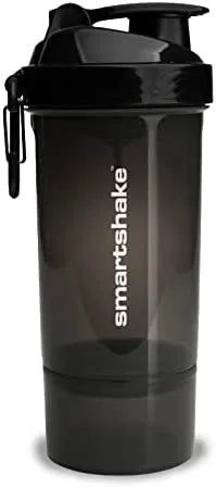 Шейкер спортивний SmartShake пластик 800 мл чорний