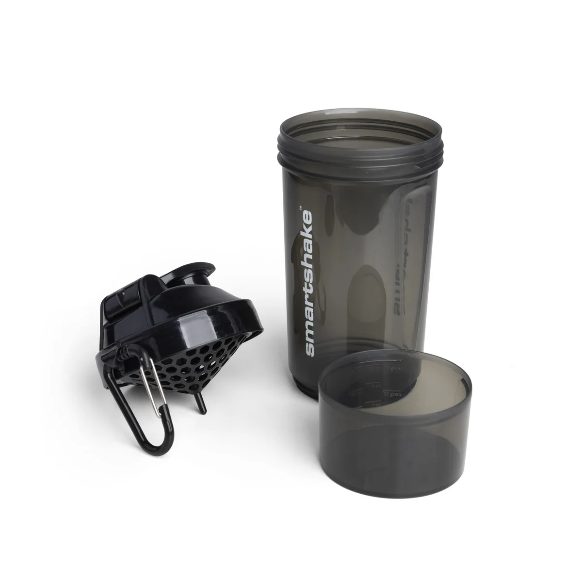 Шейкер спортивний SmartShake пластик 800 мл чорний