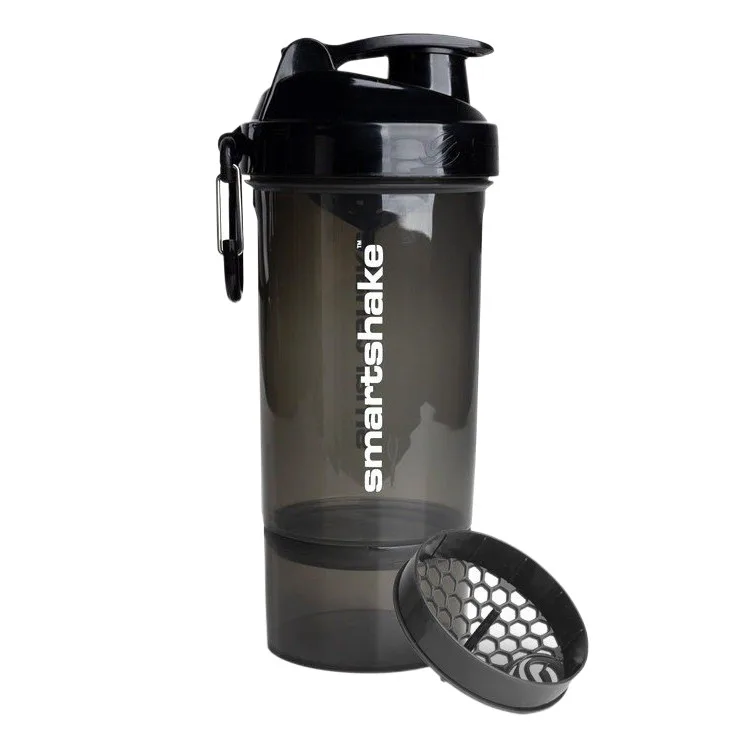 Шейкер спортивний SmartShake пластик 800 мл чорний