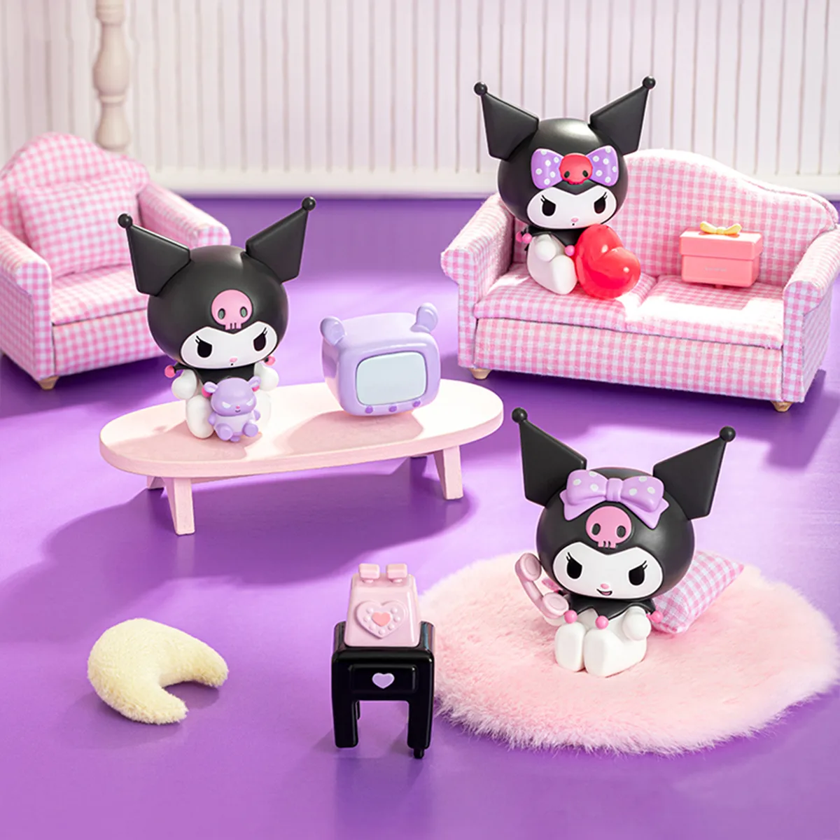 Фігурка Pop Top Kuromi полівінілхлорид 12,5х5,7х13,5 см світло