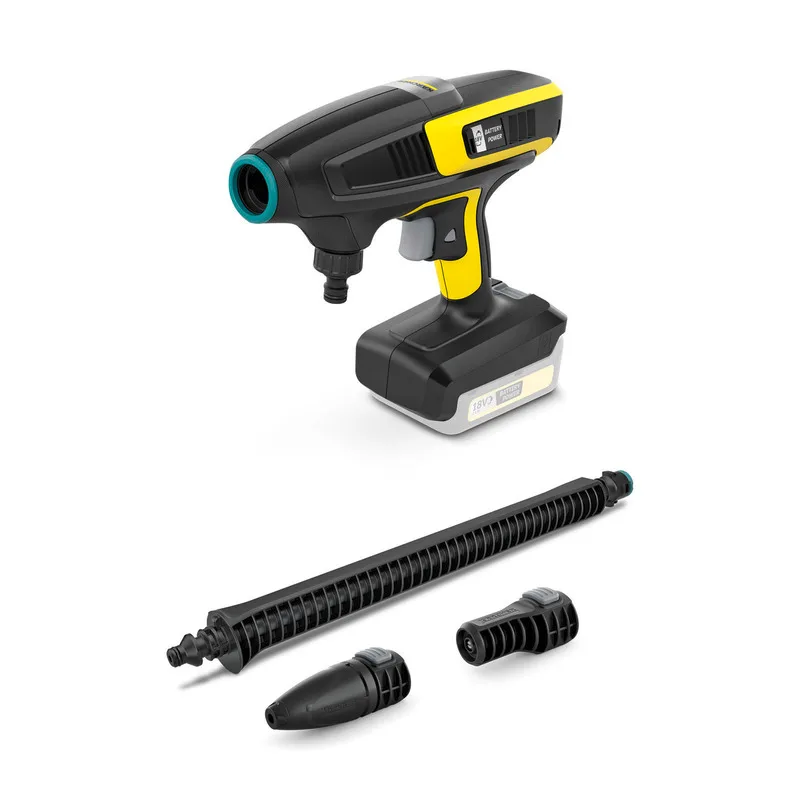 Акумуляторний міні-мийник Karcher KHB 6, низький тиск 24 бар, продуктивність 200 л/год, вага 1.3 кг, без батареї та зарядного прис