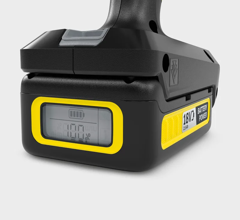 Акумуляторний міні-мийник Karcher KHB 6, низький тиск 24 бар, продуктивність 200 л/год, вага 1.3 кг, без батареї та зарядного прис