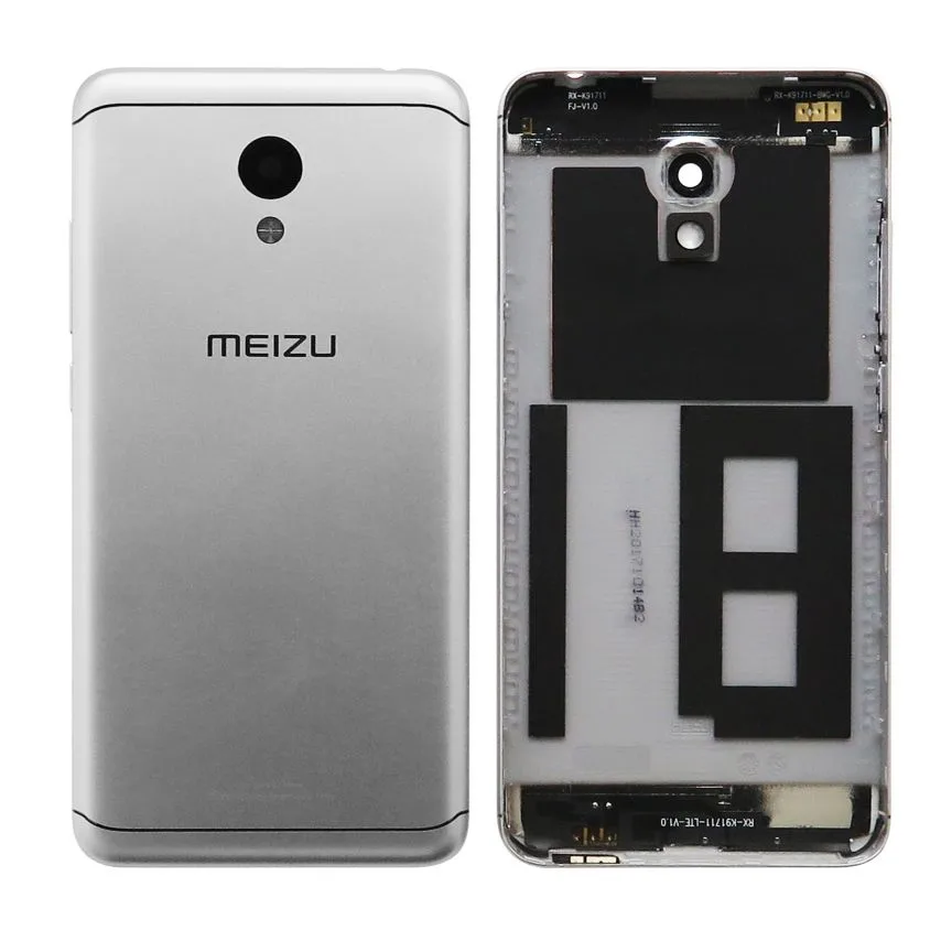 Корпус Meizu M6 со стеклом камеры серебристый Original Quality