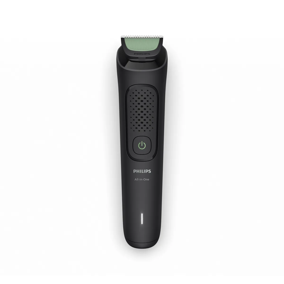 Тример Philips Series 3000 для обличчя, голови та тіла, акумуляторний, з нержавіючої сталі, чорний.