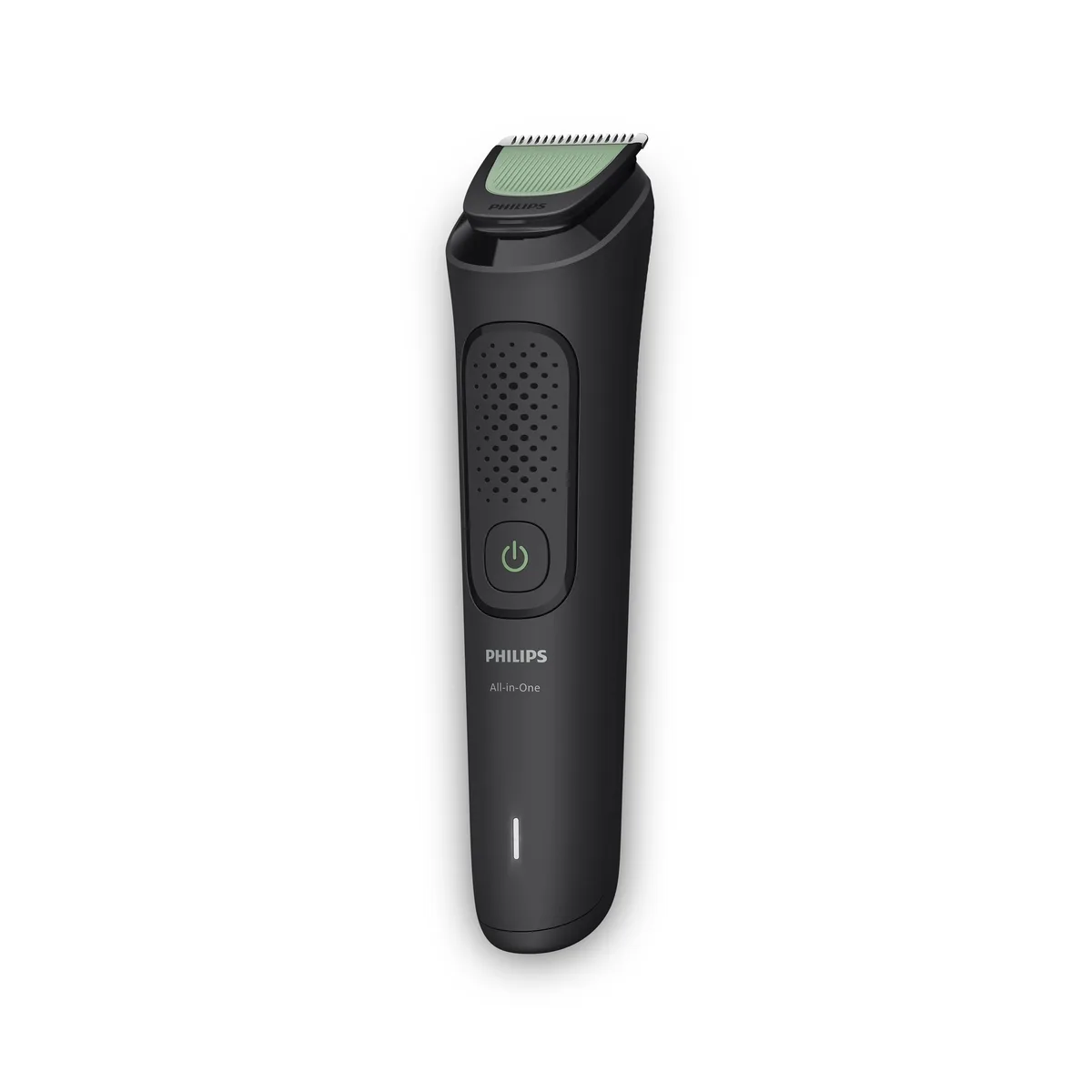 Тример Philips Series 3000 для обличчя, голови та тіла, акумуляторний, з нержавіючої сталі, чорний.