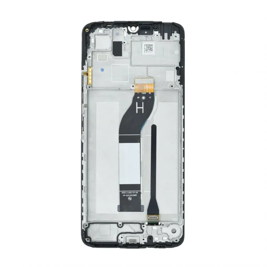 Дисплей IPS 6,5 дюймів High Quality чорний з сенсорним екраном і рамкою для Xiaomi Redmi 13C 4G 5G Redmi 13R Poco C65