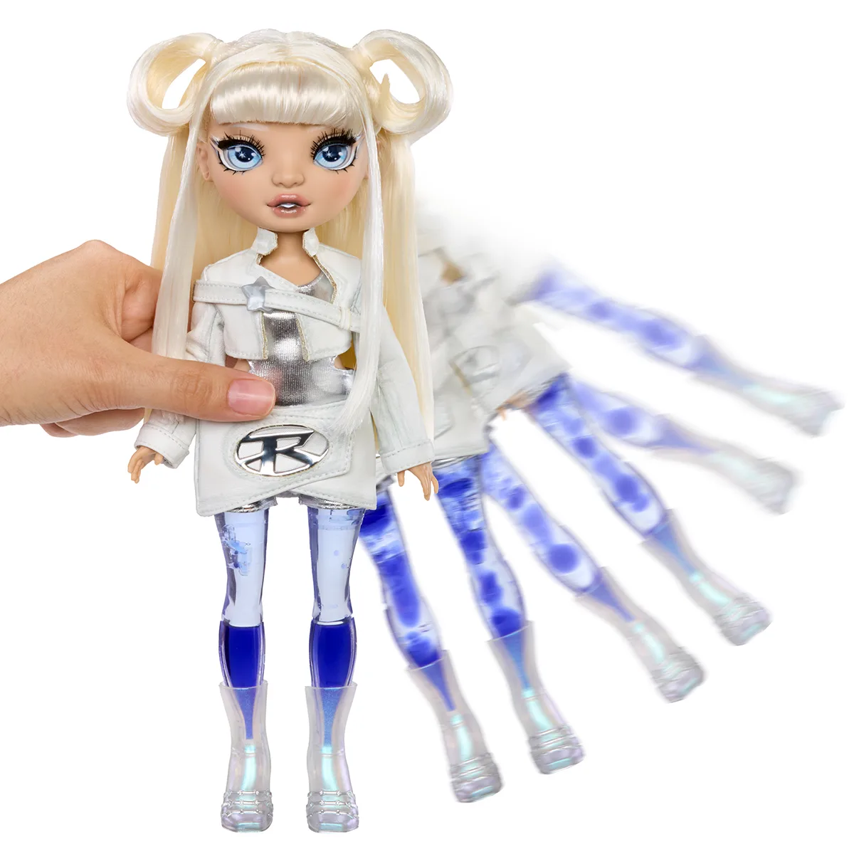 Ігровий набір Rainbow High Sparkle & Shine комбіновані матеріали 8х4х26,5 см білий