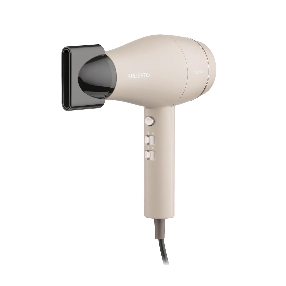 Фен ARDESTO Pearl Cream HD-Y700PERL, 1800-2000Вт, 2 скорости, 3 температурных режима, бежевого цвета
