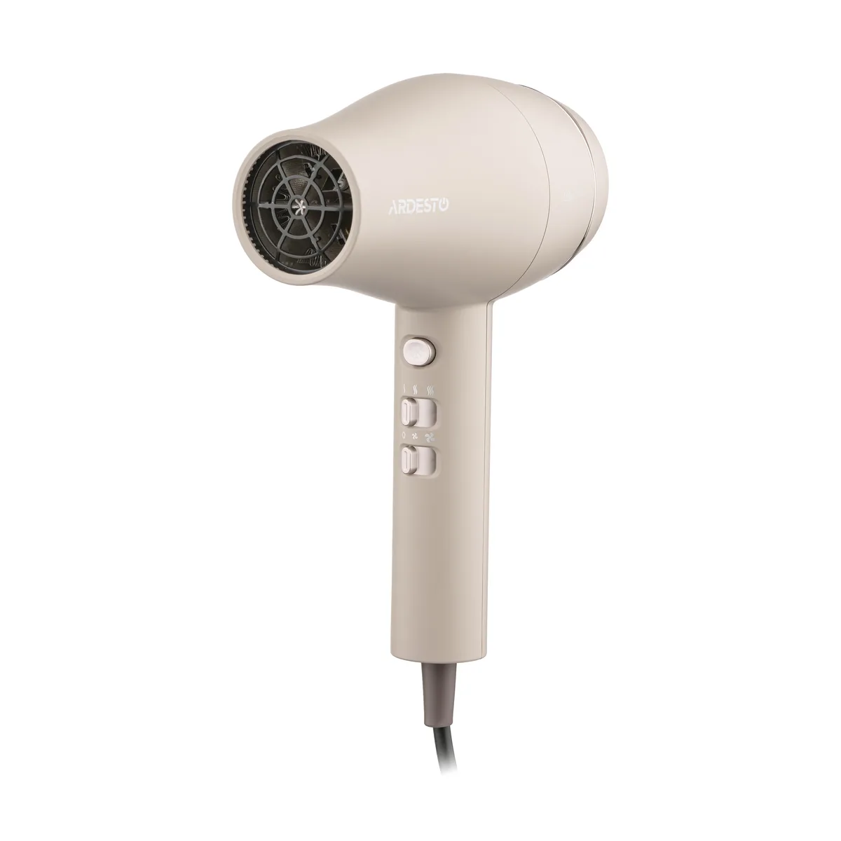 Фен ARDESTO Pearl Cream HD-Y700PERL, 1800-2000Вт, 2 скорости, 3 температурных режима, бежевого цвета