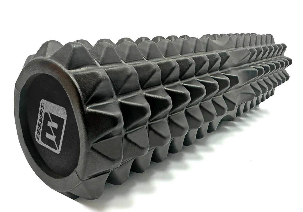 Масажний ролик EasyFit EVA 45 см чорний