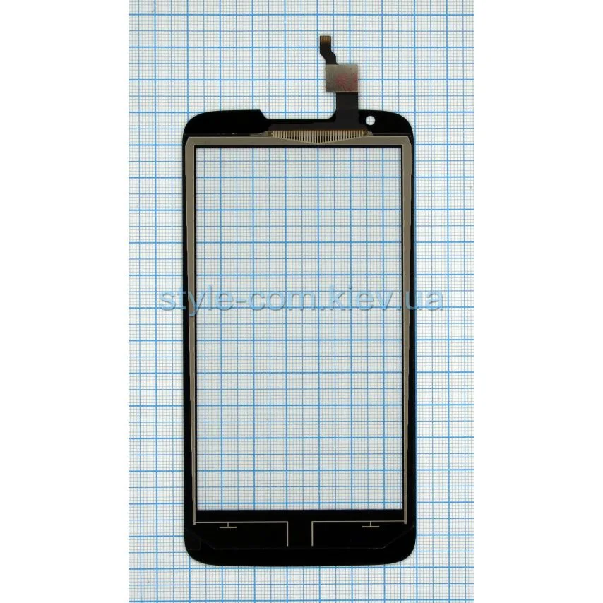Тачскрін High Quality 5 дюймів чорний для Lenovo A680 без OCA-плівки