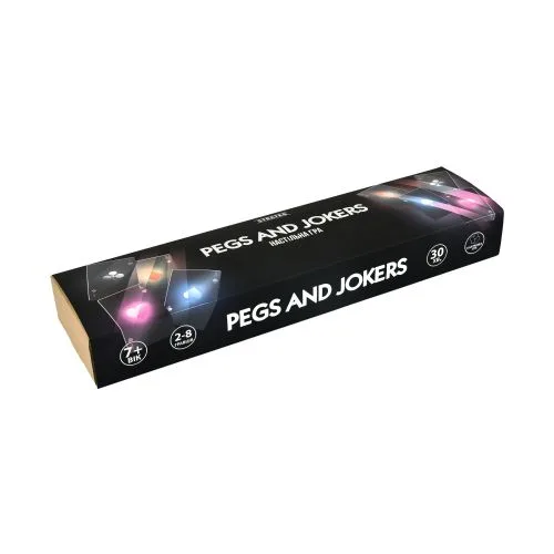 Настільна гра Pegs and Jokers для дітей та дорослих з простими правилами