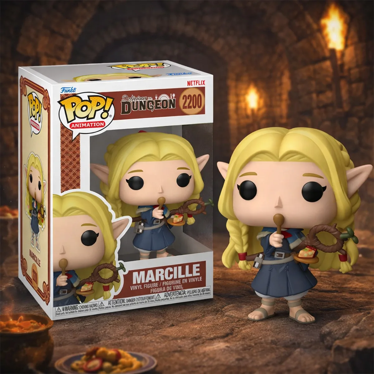 Ігрова фігурка Funko POP! вініл 9,6 см Підземелля смакоти Марсіль Донато