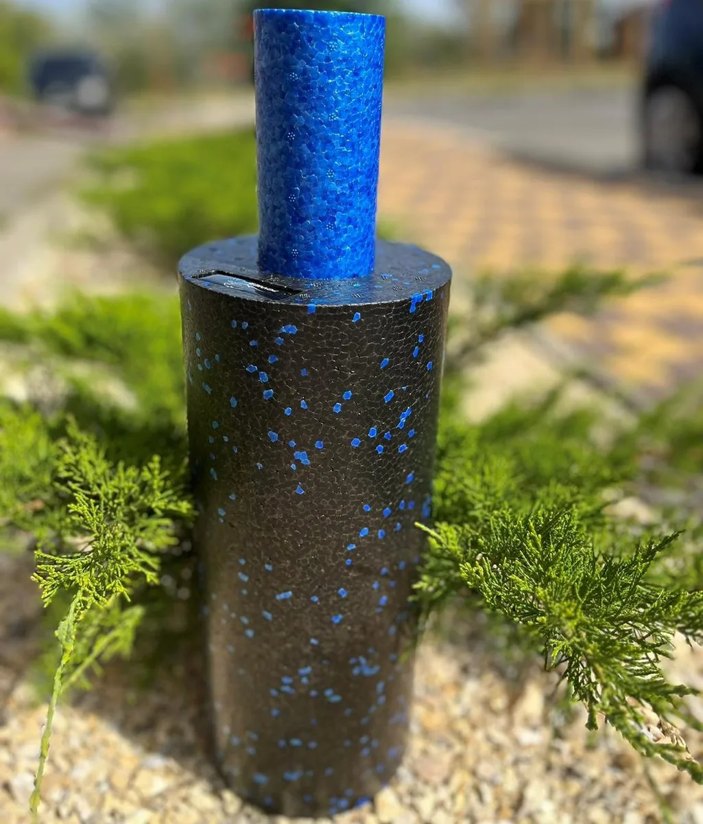 Масажний ролик Active Point EPP 33х14 см Синій