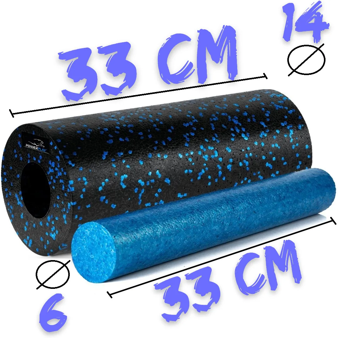 Масажний ролик Active Point EPP 33х14 см Синій