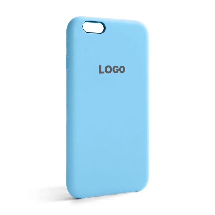 Чохол Silicone Case для Apple iPhone 6 6s силіконовий блакитний