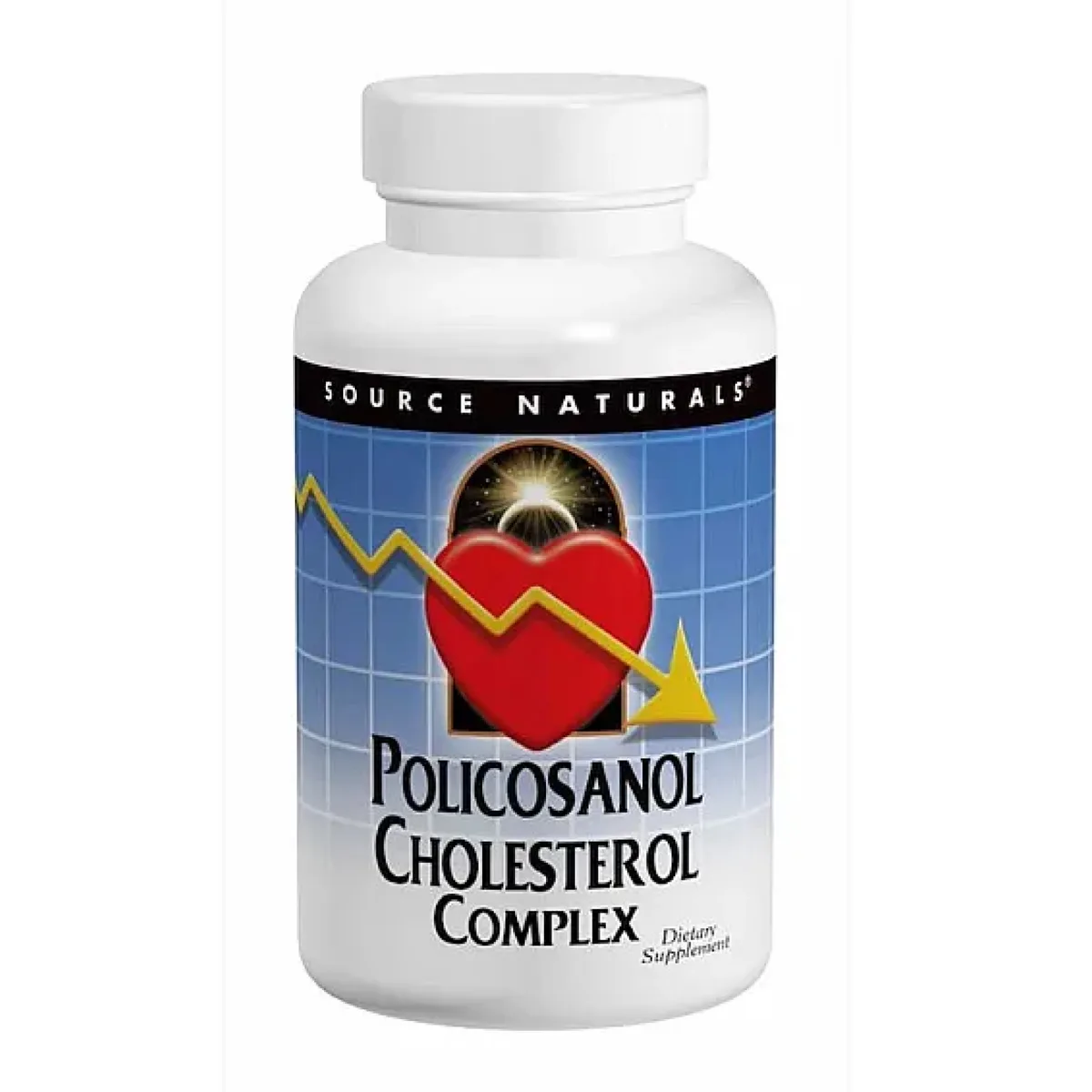 Полікозанол комплекс для холестерину Source Naturals 60 таблеток