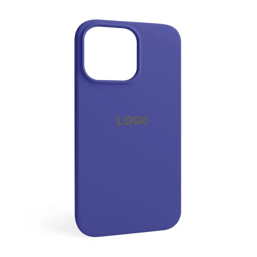 Чохол Silicone Case для Apple iPhone 15 Pro Max силіконовий фіолетовий