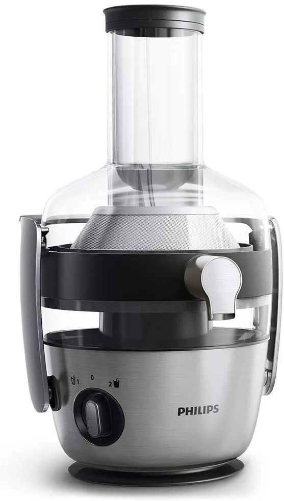 Соковыжималка Philips Avance Collection 1200Вт, чаша 1л, жмых 21л, желоб для целого яблока, пластиковые детали