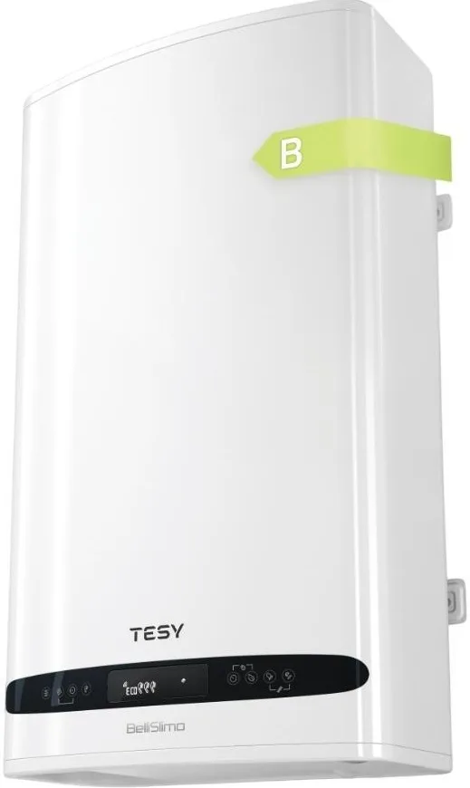 Електричний водонагрівач TESY Bellissimo Cloud плоский GCR 502722 E31 ECW Wi-Fi, 50 л, 2,2 кВт, універсальний монтаж, електричний.