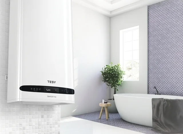 Електричний водонагрівач TESY Bellissimo Cloud плоский GCR 502722 E31 ECW Wi-Fi, 50 л, 2,2 кВт, універсальний монтаж, електричний.