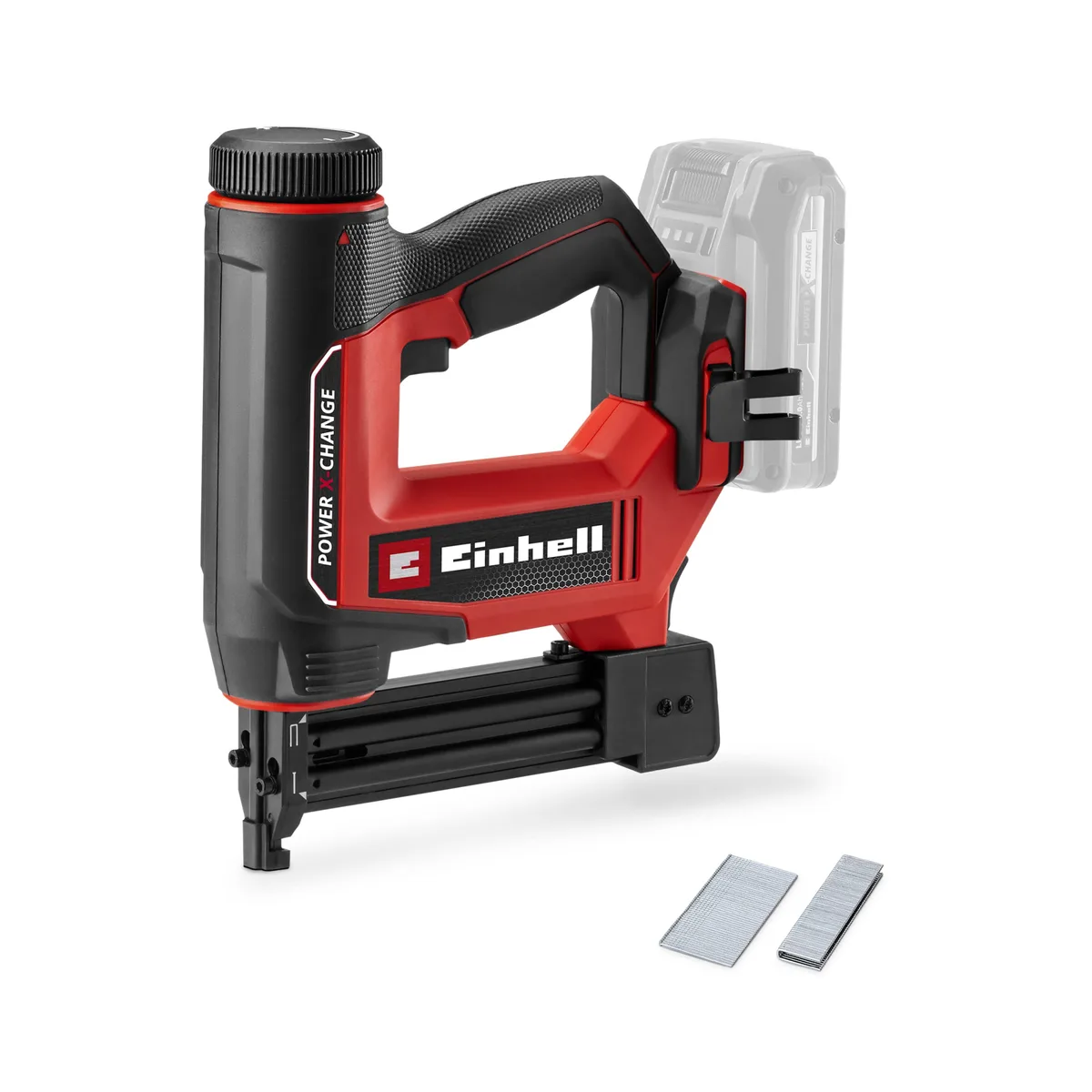Акумуляторний степлер Einhell TE-CN 18/32 Li - Solo 18В для скоб 13-25мм, швидкість 20 скоб/хв, вага 2.1кг, без батареї та зарядно