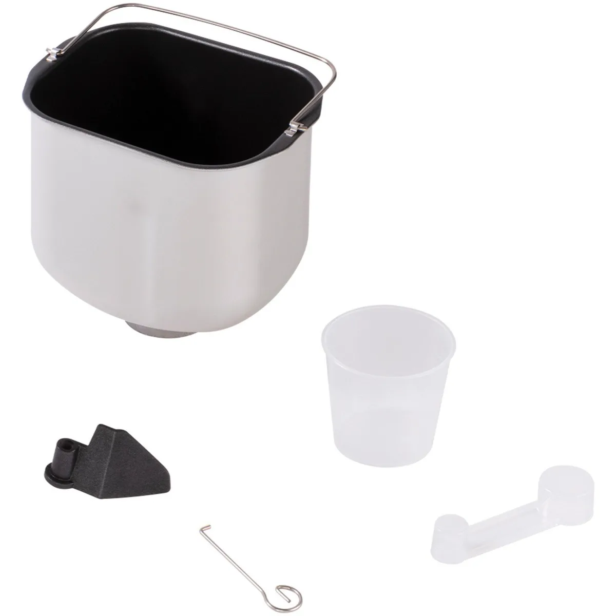 Хлібопічка Russell Hobbs 600 Вт, 12 програм, максимальна вага 1 кг, прямокутна форма, пластиковий корпус, білий колір.