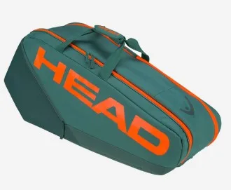Чохол Head поліестер M зелений помаранчевий для тенісних ракеток на 6 ракеток