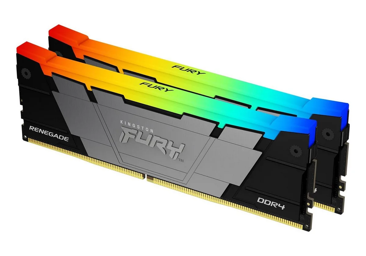 Пам'ять ПК Kingston DDR4 16 ГБ 3600 МГц RGB 2x8 ГБ KF436C16RB2AK2/16