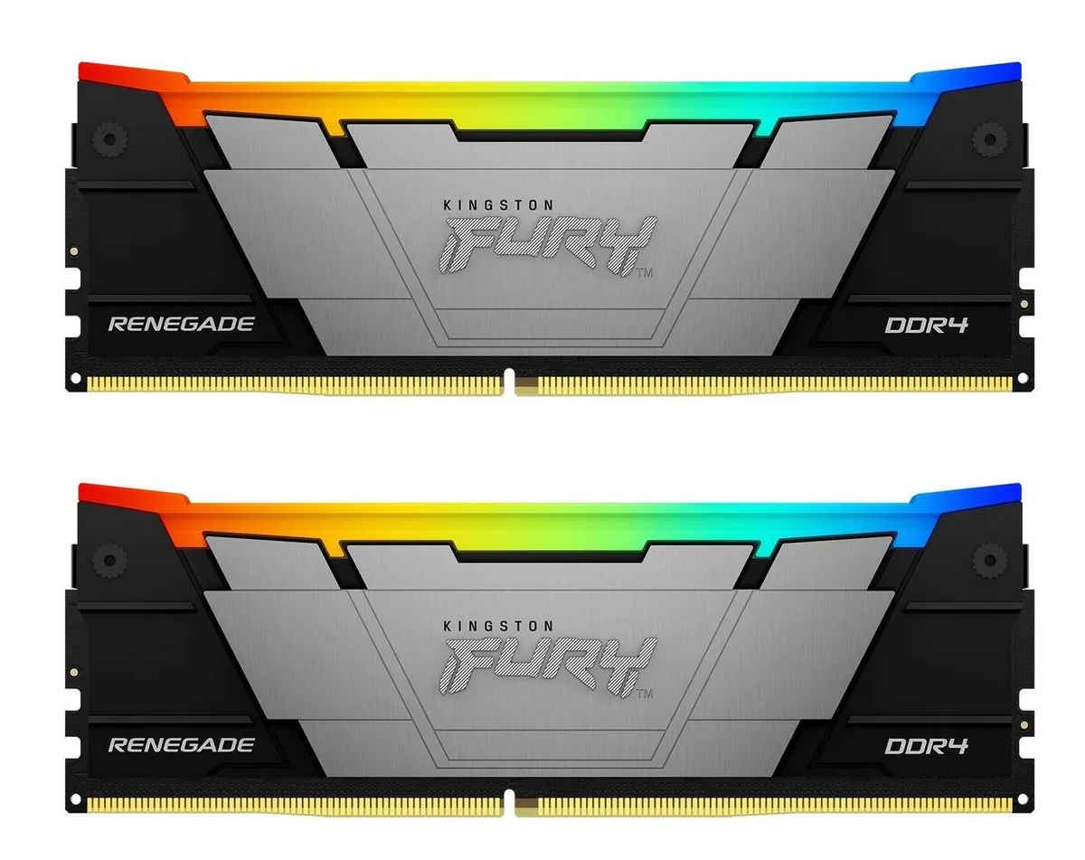 Пам'ять ПК Kingston DDR4 16 ГБ 3600 МГц RGB 2x8 ГБ KF436C16RB2AK2/16
