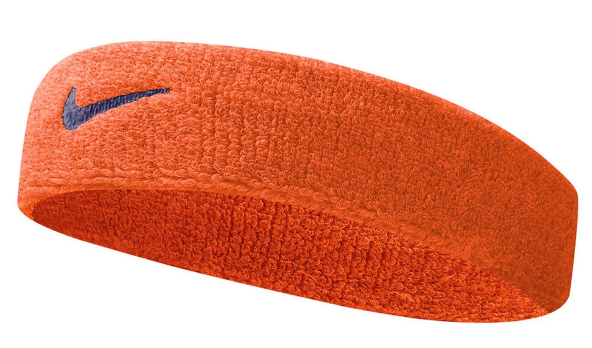 Пов'язка на голову NIKE 70% бавовна OSFM помаранчевий