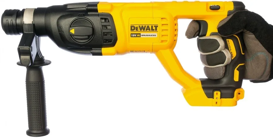 Аккумуляторный перфоратор DeWalt 18В 26Дж 5500уд/мин 3 режима легкий инструмент для сверления долбления