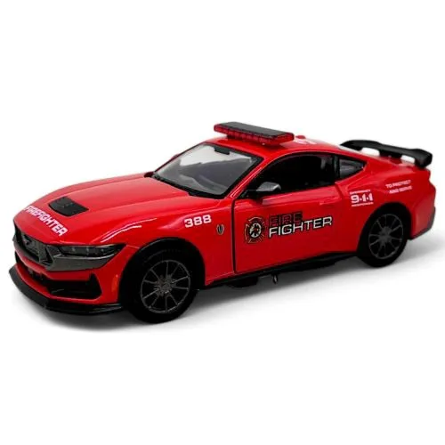 Металева інерційна машинка Kinsmart Ford Mustang Dark-Horse з відкриваючимися дверима 12х5х4 см