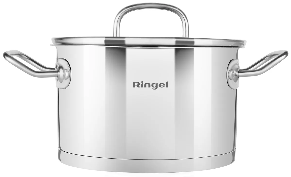 Кастрюля RINGEL Нержавіюча сталь 22 см 4,7 л
