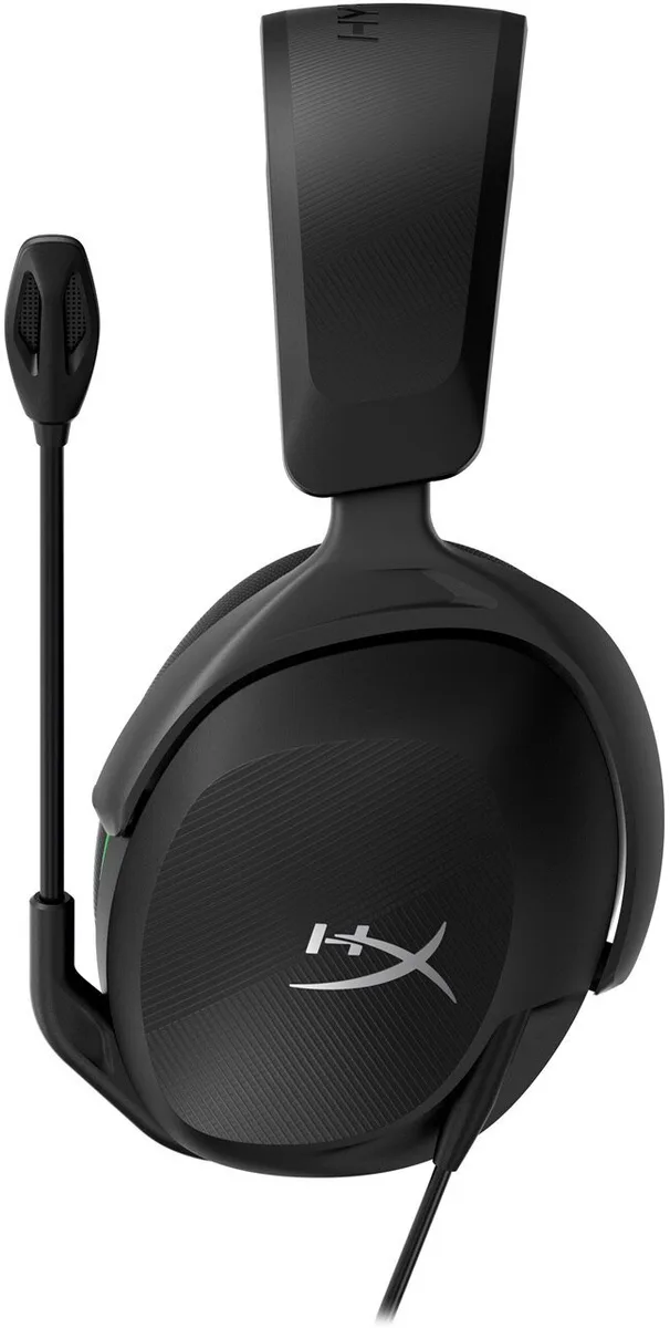 Гарнітура HyperX Cloud Stinger Xbox дротова повнорозмірна чорна з зеленою вставкою 3,5 мм