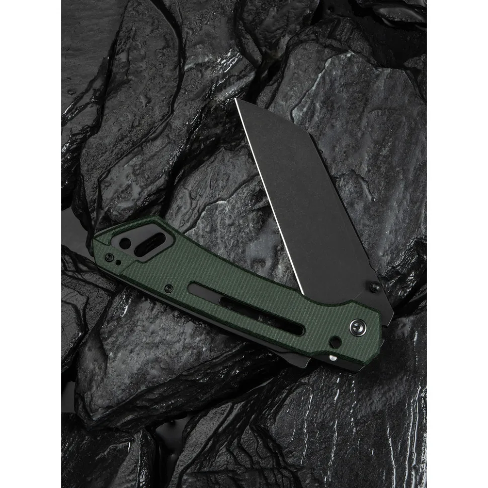 Ніж складаний Civivi Nitro-V 10,7 см Micarta темно-зелений 175,9 г