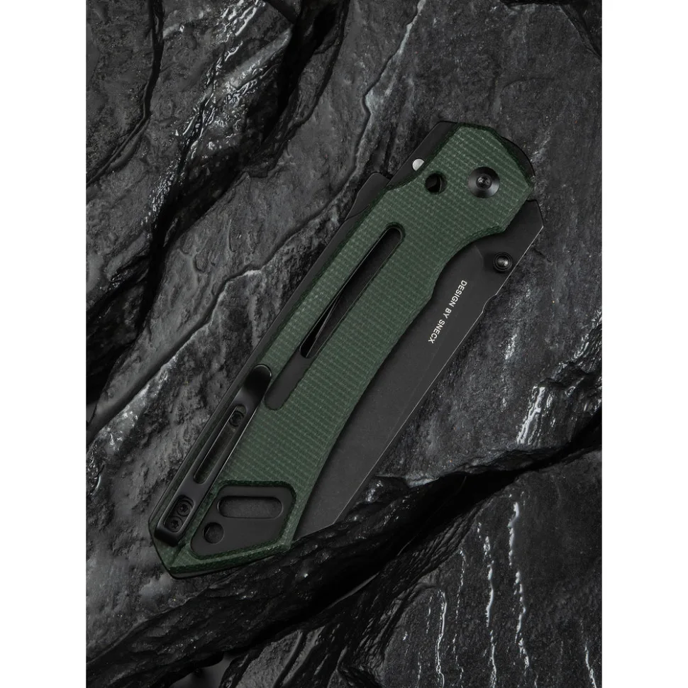 Ніж складаний Civivi Nitro-V 10,7 см Micarta темно-зелений 175,9 г