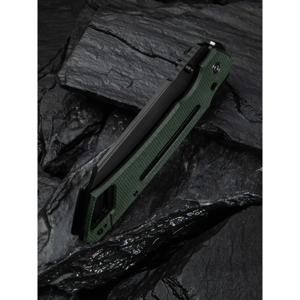 Ніж складаний Civivi Nitro-V 10,7 см Micarta темно-зелений 175,9 г