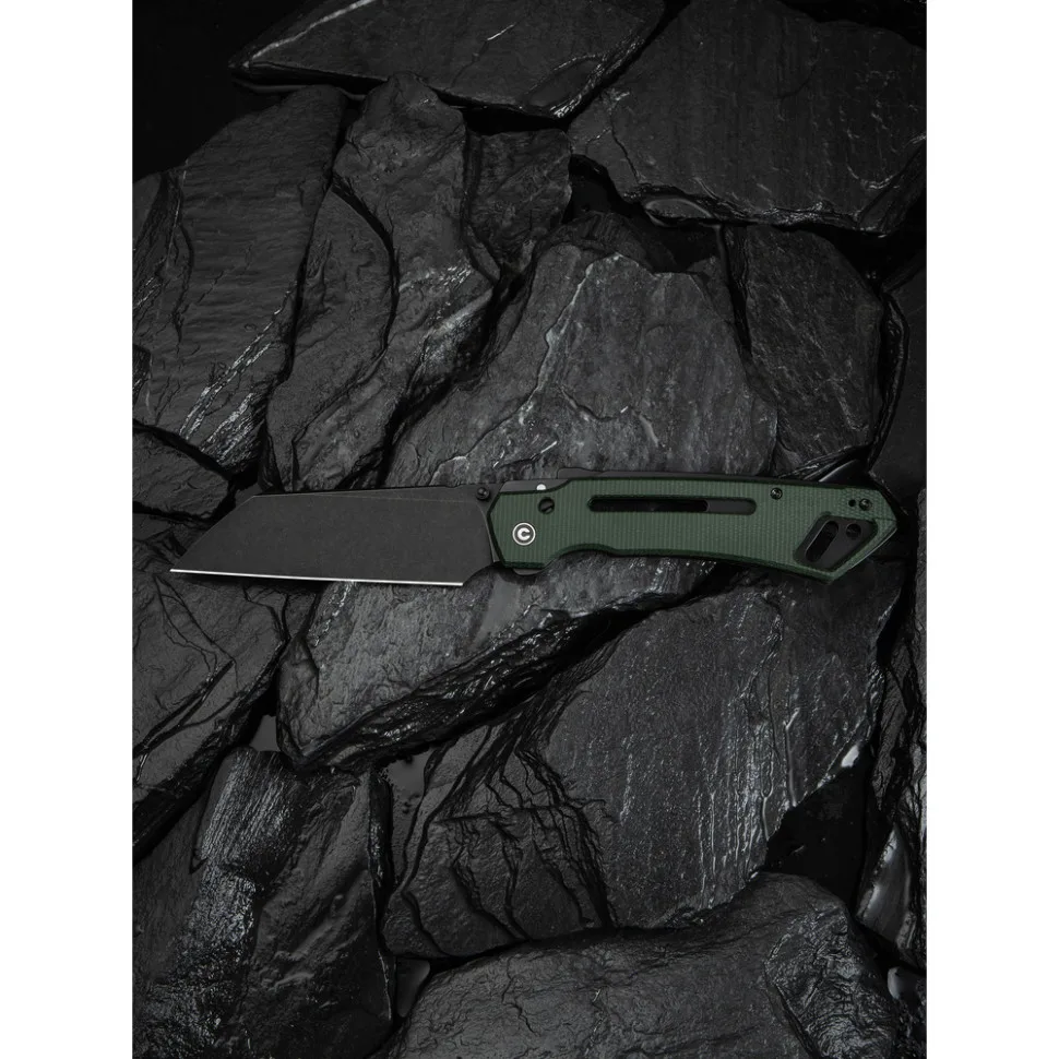 Ніж складаний Civivi Nitro-V 10,7 см Micarta темно-зелений 175,9 г