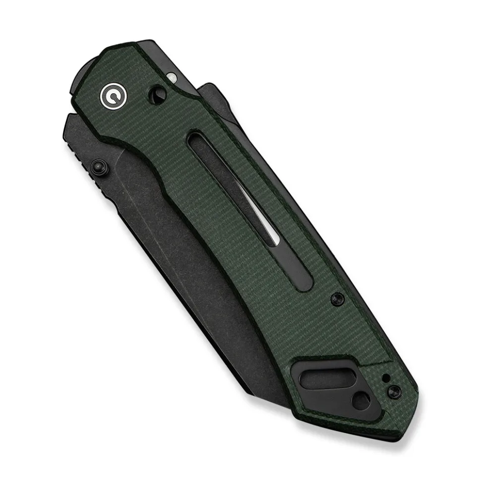 Ніж складаний Civivi Nitro-V 10,7 см Micarta темно-зелений 175,9 г