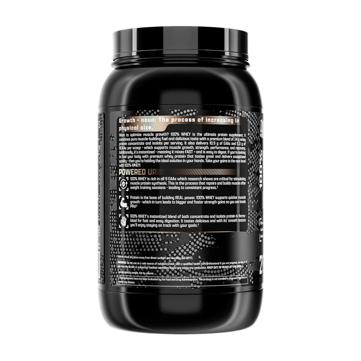 100% Whey Nutrex Сироватковий протеїн 910 г Смак печива та крему