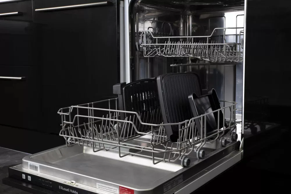 Электрогриль Russell Hobbs 1100 Вт ребристый черный