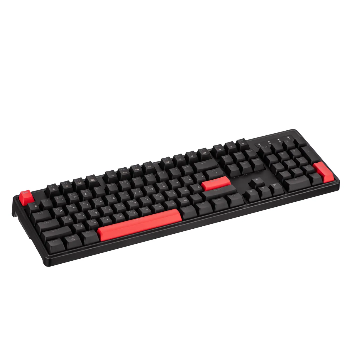 Клавиатура механическая Lemokey X3 104Key, Keychron Brown, USB-A, QMK/VIA, Hot-Swap, EN/UKR, RGB, черная.