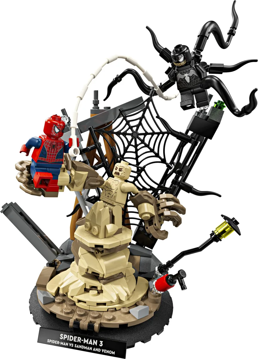 Конструктор LEGO Super Heroes Легендарна битва: Людина-павук vs. Піщана людина