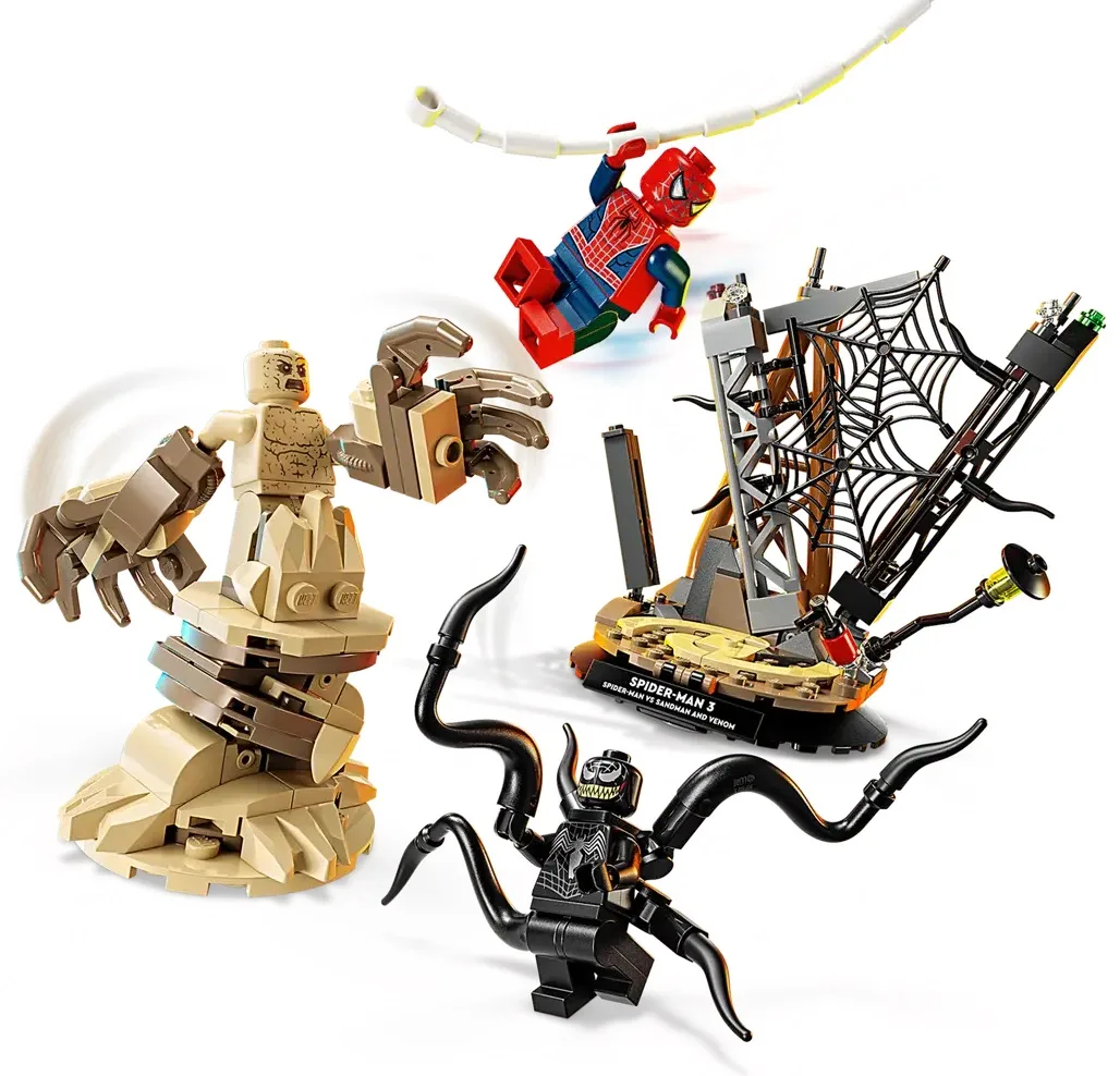 Конструктор LEGO Super Heroes Легендарна битва: Людина-павук vs. Піщана людина