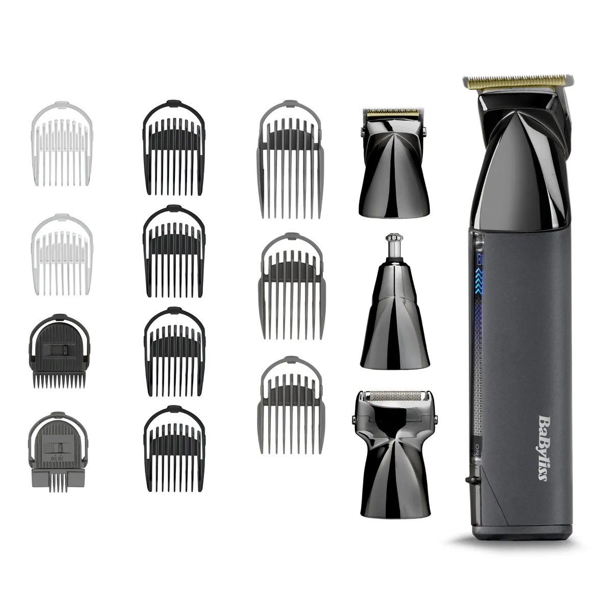 Набір для стрижки Babyliss Super-X Metal Black Edition акумуляторний