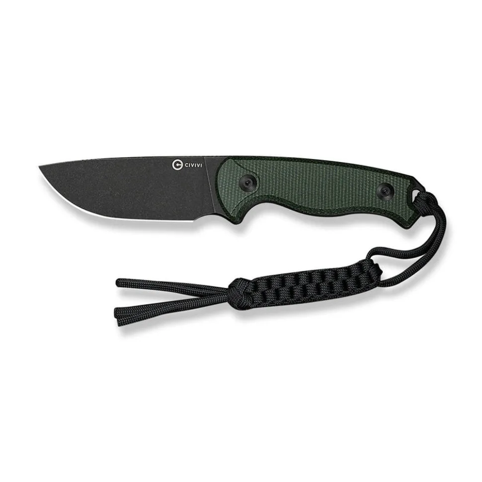 Нож фиксированный Civivi 81,2 мм 14C28N Micarta темно-зеленый